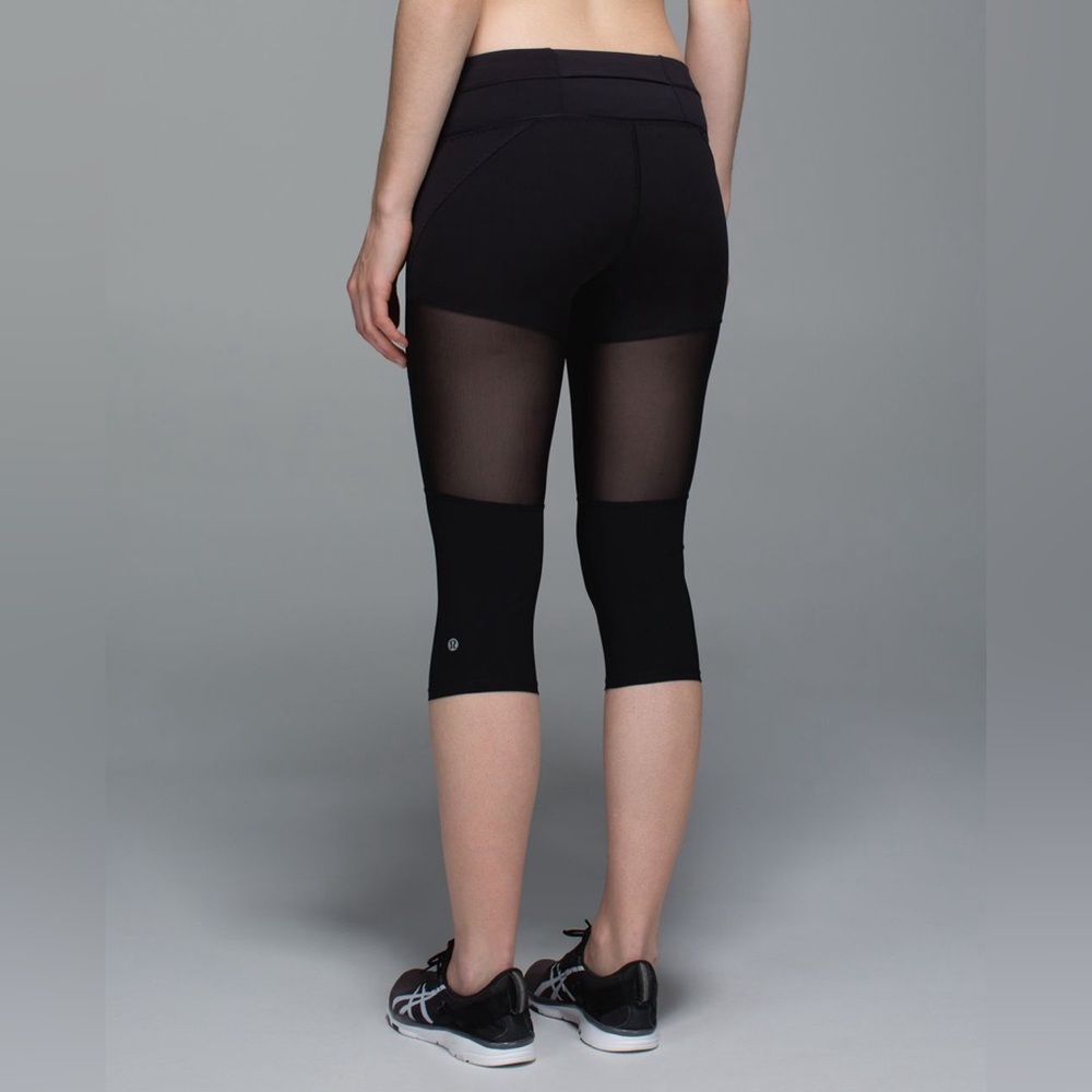 Lululemon Training Tough Cropped Leggings